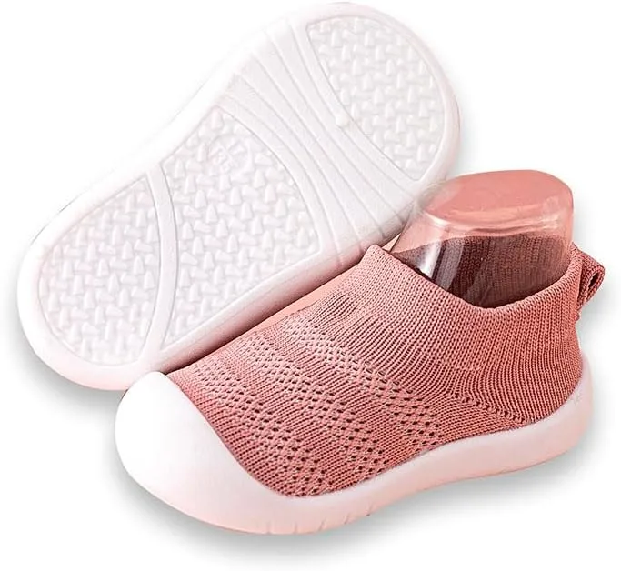 Baby Shoes,Infant Girls Boys First Walking Shoes，Unisex Toddler Lightweight Non Slip Soft Sole Sneakers.