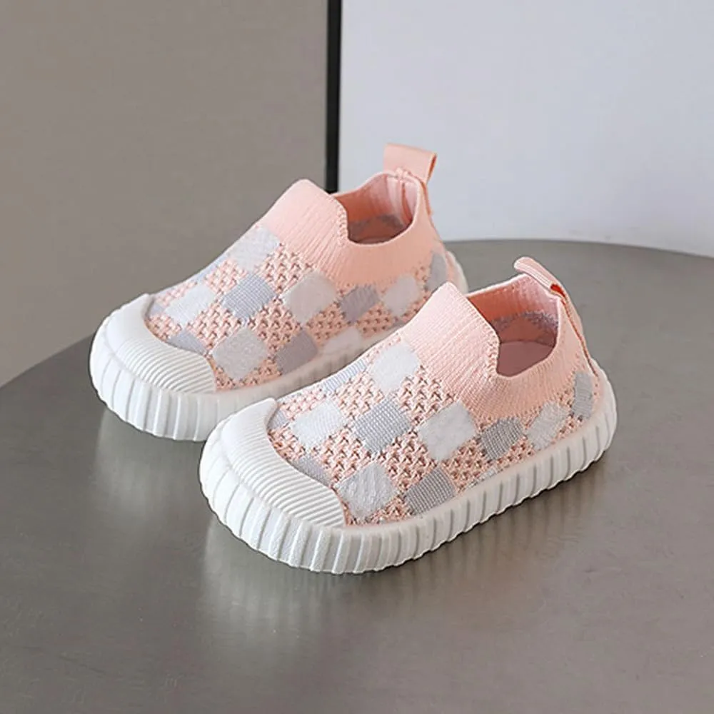 Baby Shoes,Infant Girls Boys First Walking Shoes，Unisex Toddler Lightweight Non Slip Soft Sole Sneakers.