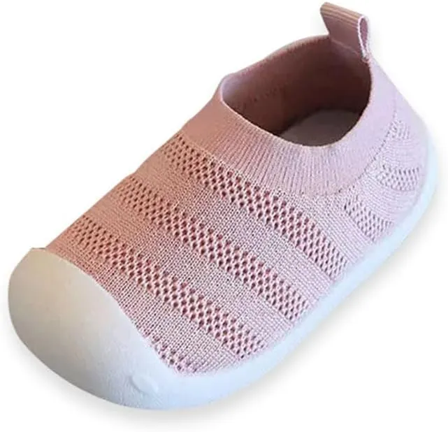 Baby Shoes,Infant Girls Boys First Walking Shoes，Unisex Toddler Lightweight Non Slip Soft Sole Sneakers.
