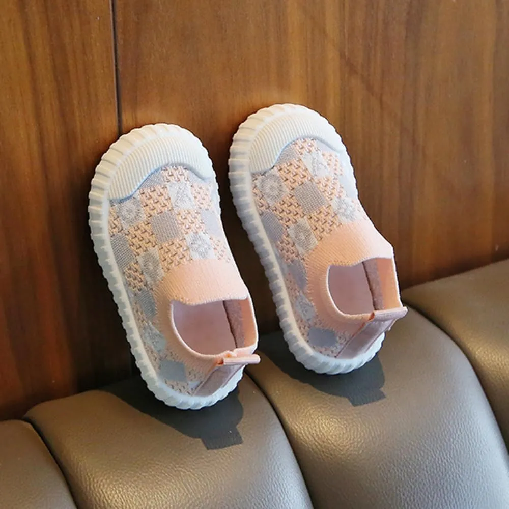 Baby Shoes,Infant Girls Boys First Walking Shoes，Unisex Toddler Lightweight Non Slip Soft Sole Sneakers.