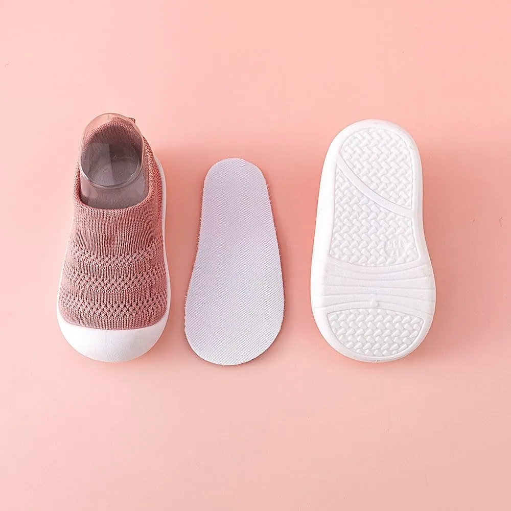 Baby Shoes,Infant Girls Boys First Walking Shoes，Unisex Toddler Lightweight Non Slip Soft Sole Sneakers.