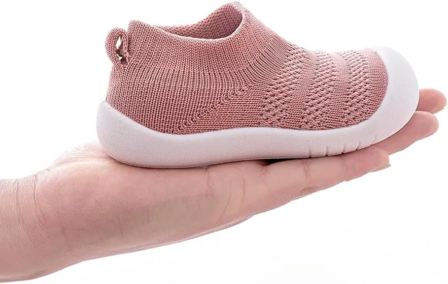 Baby Shoes,Infant Girls Boys First Walking Shoes，Unisex Toddler Lightweight Non Slip Soft Sole Sneakers.