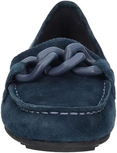 Bella Vita Womens Cullen Leather Moccasin Loafers