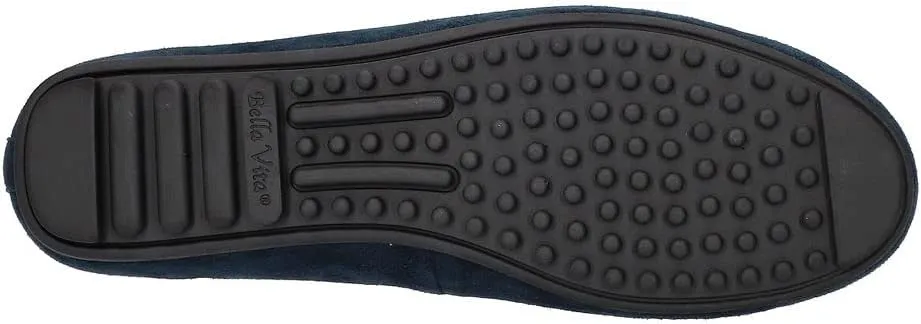 Bella Vita Womens Cullen Leather Moccasin Loafers