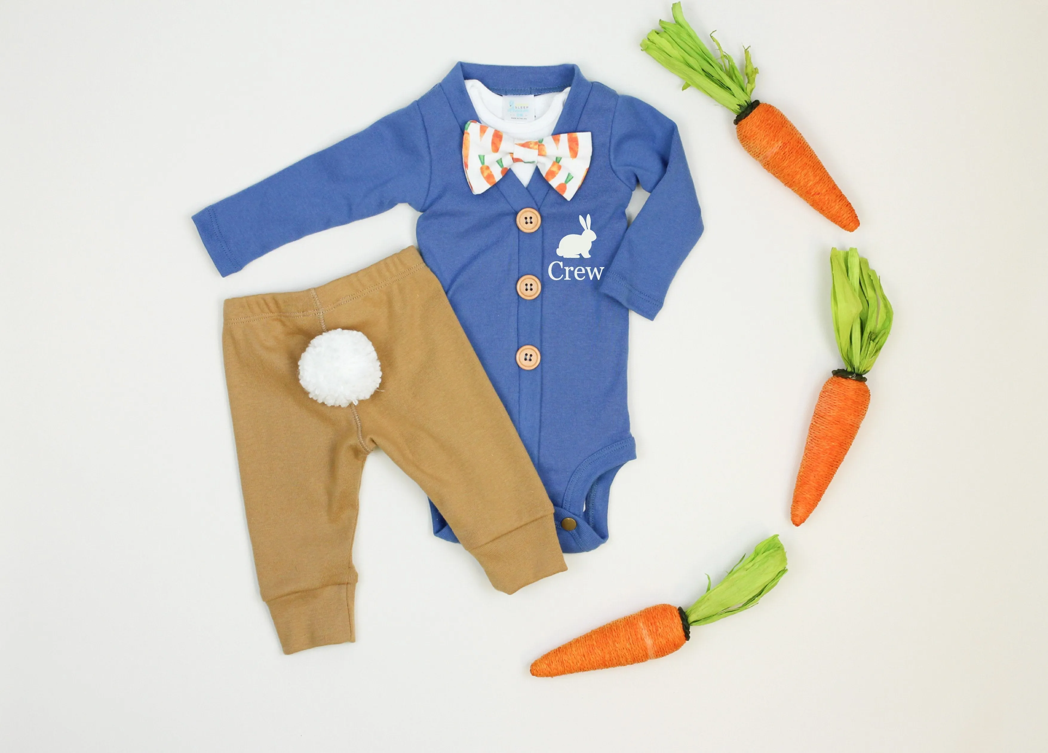Bunny Tail Pants | Camel