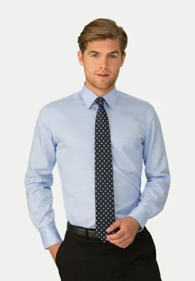 City Collection 4111 Mens Capri Check L/S