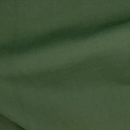 Olive | Cotton|Polyester Solid Shirting - SKU 5979