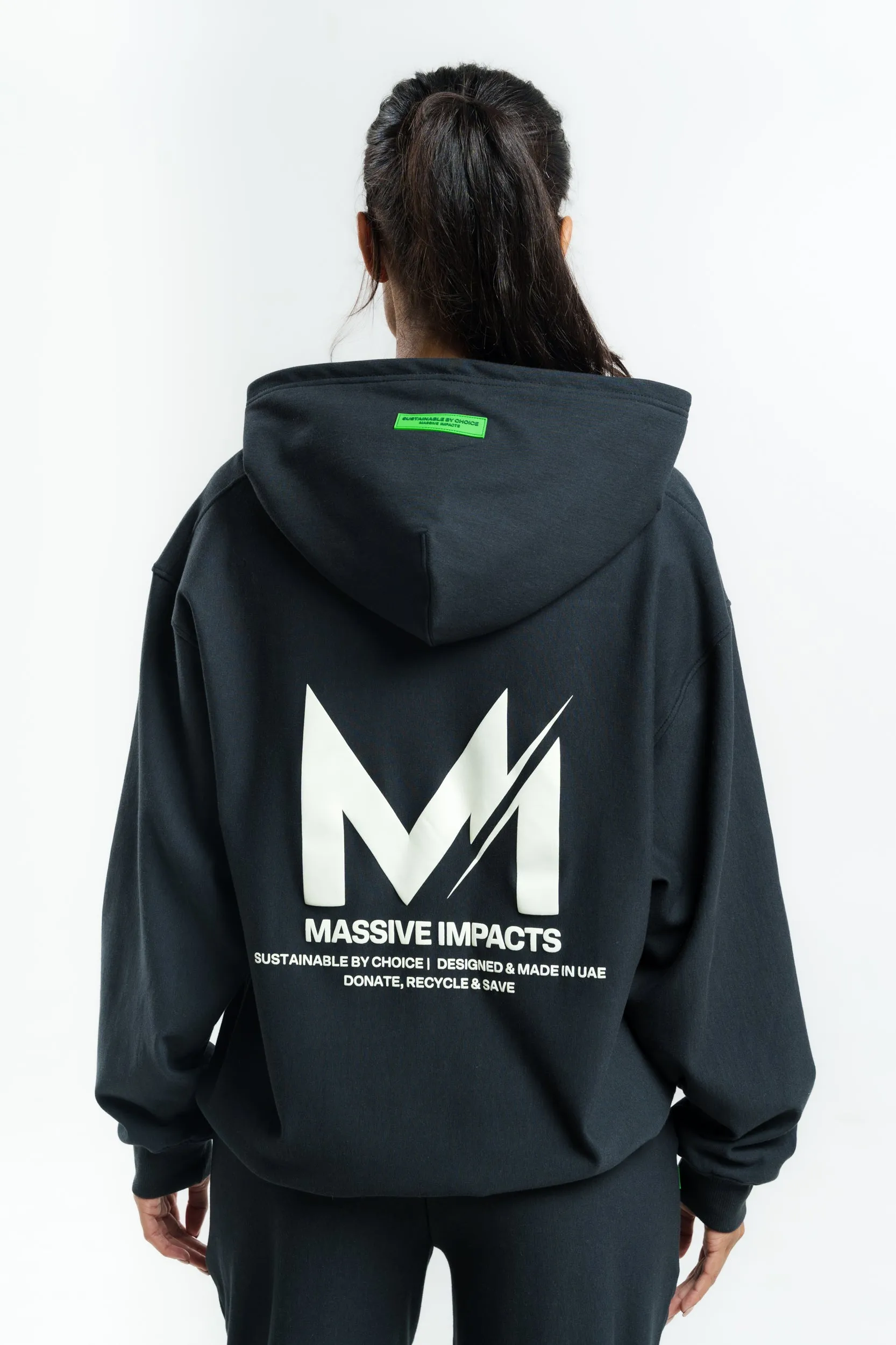 S3J024MI Organic Cotton & Bamboo Oversized Hoodie