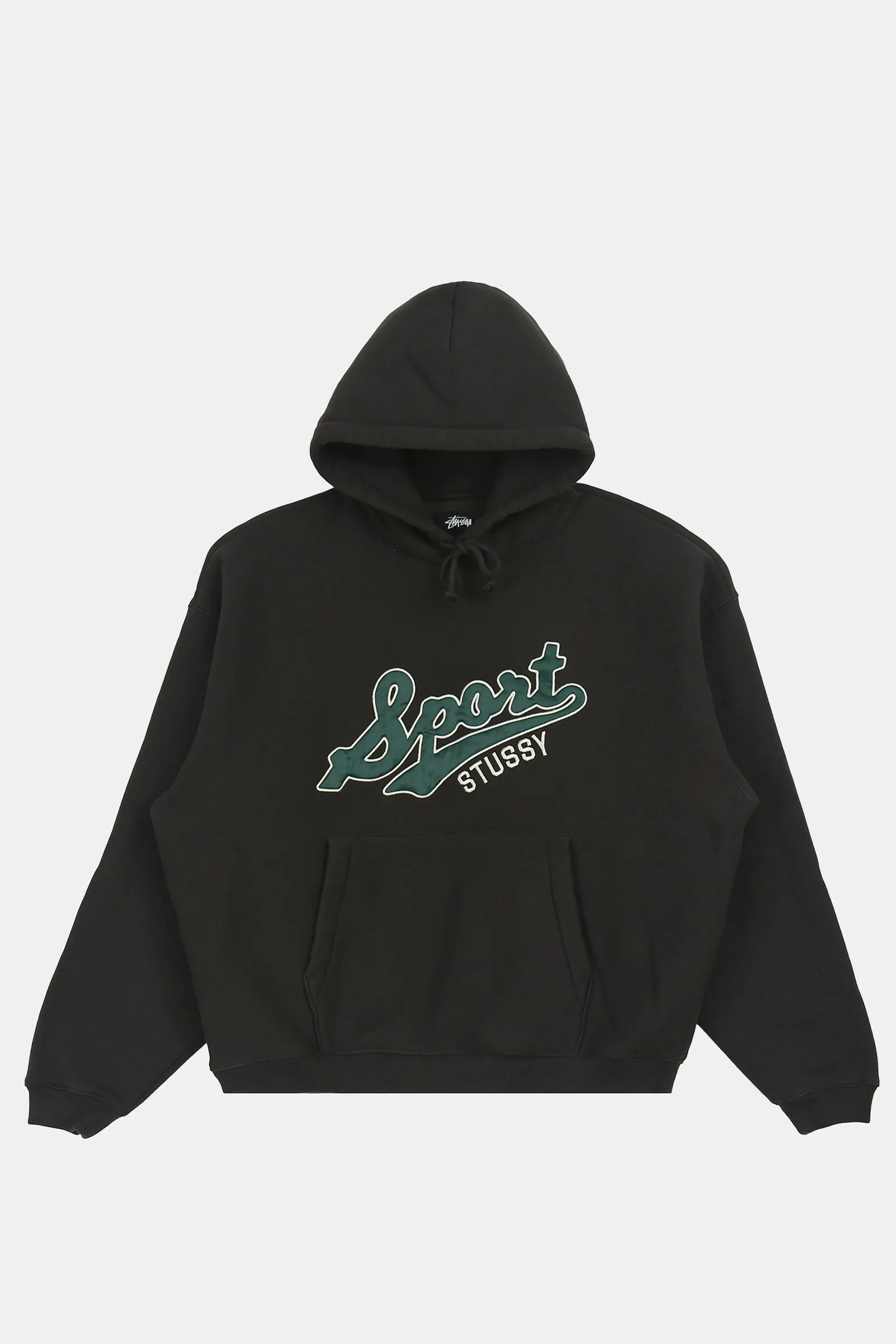 Satin Patch Oversized Hood