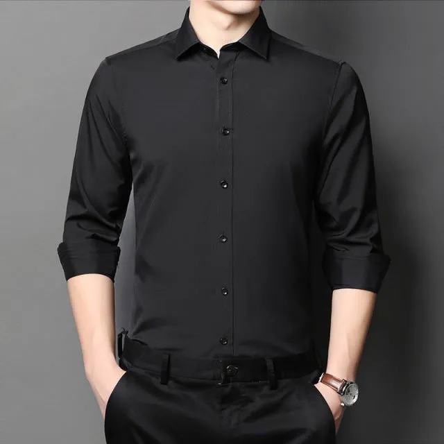 Stretch Non-Iron Anti-Wrinkle Shirt