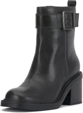 Vince Camuto Women's Bembonie Stacked Heel Bootie Ankle Boot