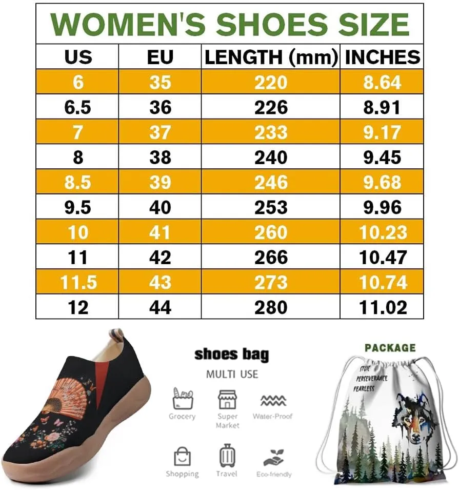 Women's Art Illustration Slip-on Shoes Vibrant Floral Casual Loafers Lightweight Comfortable Travel Footwear