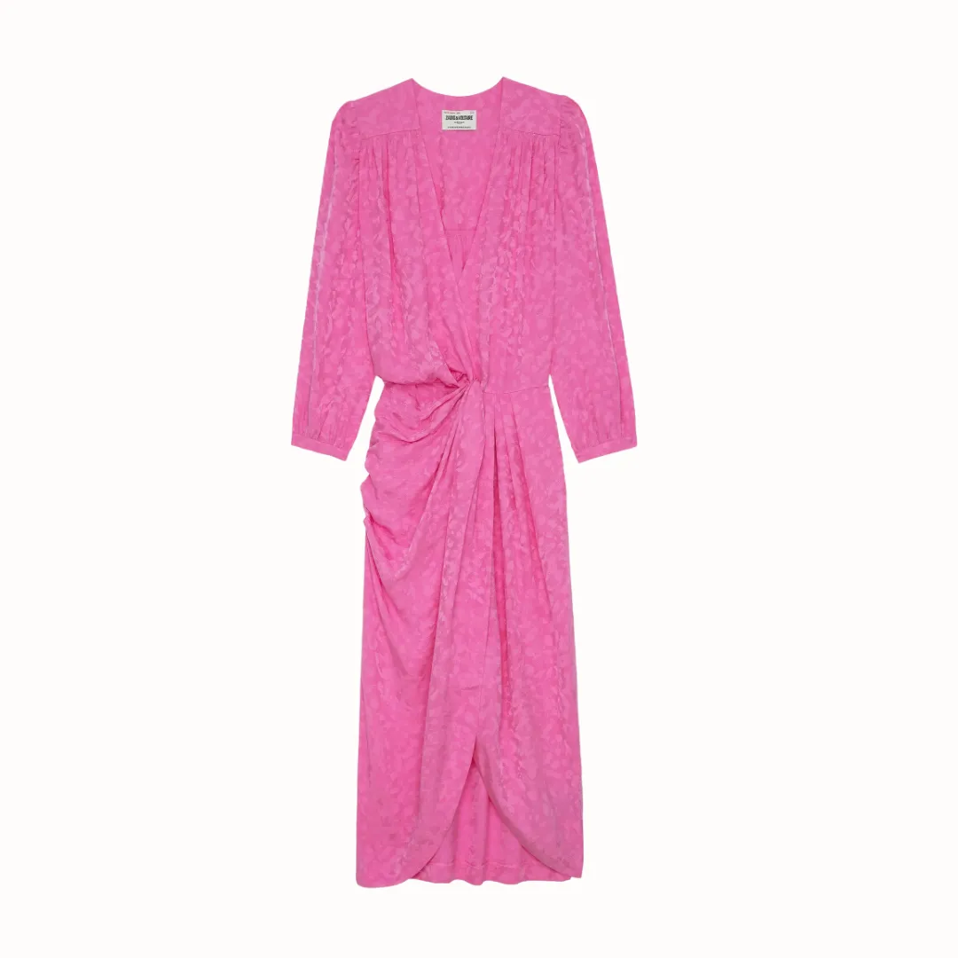 Zadig & Voltaire Renew Jac Leo Dress - Tulipe
