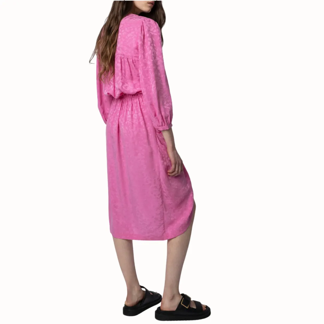 Zadig & Voltaire Renew Jac Leo Dress - Tulipe