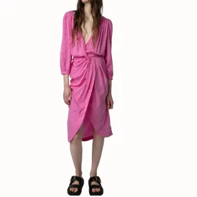 Zadig & Voltaire Renew Jac Leo Dress - Tulipe