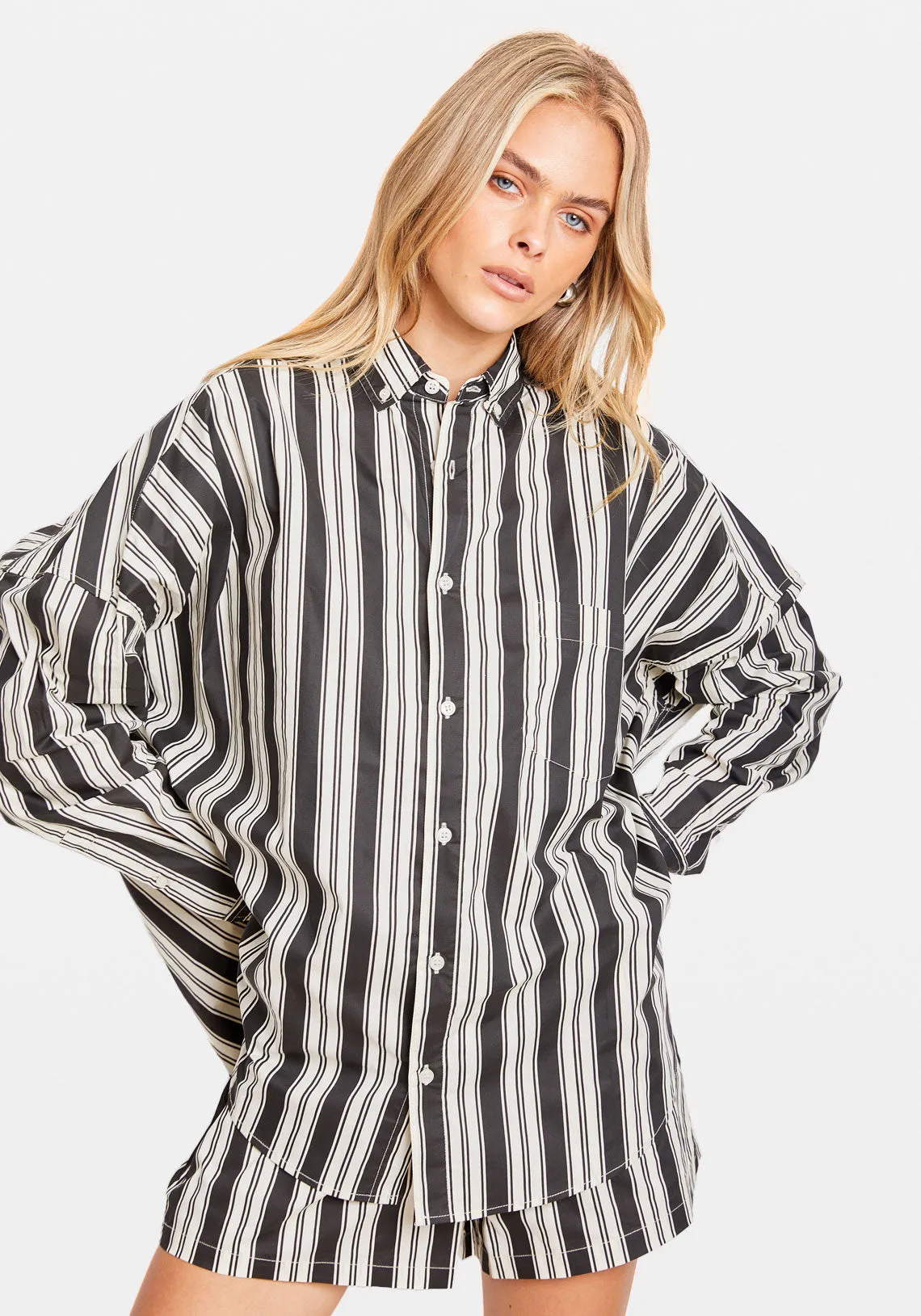 ZANOBIA SHIRT BLACK