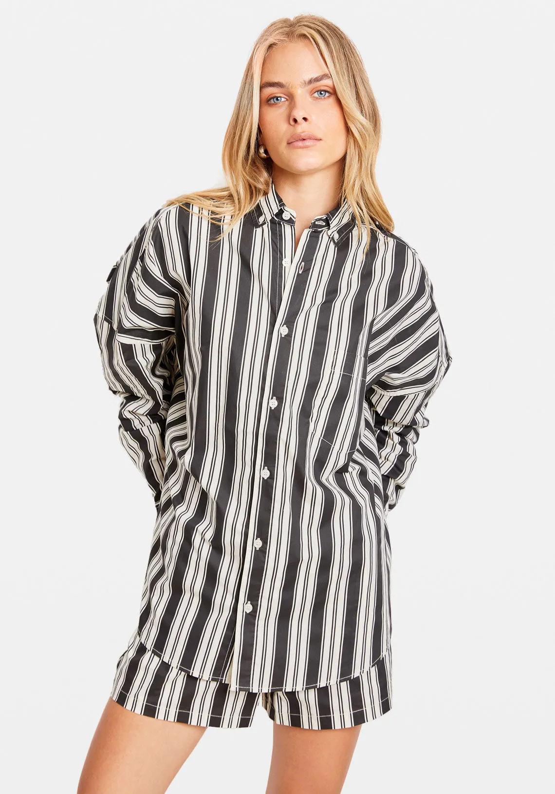 ZANOBIA SHIRT BLACK