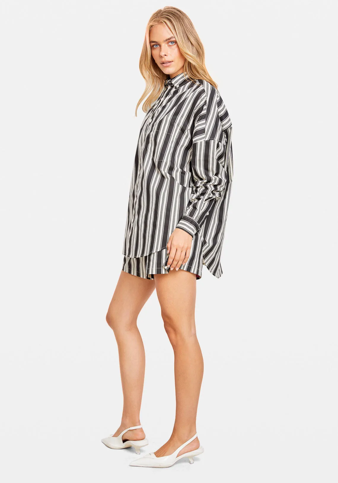 ZANOBIA SHIRT BLACK