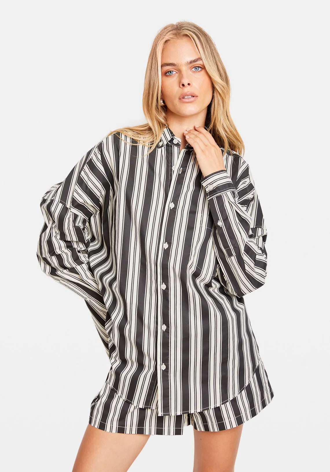 ZANOBIA SHIRT BLACK